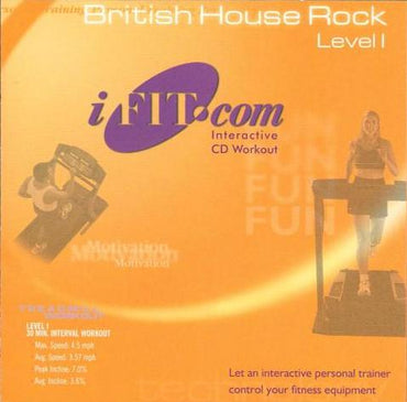 IFit: British House Rock Interactive CD Workout Level I w/ Artwork