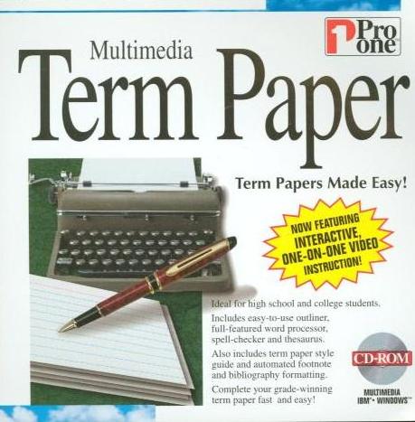 Multimedia Term Paper