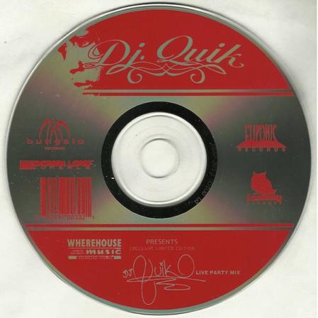 DJ Quik: Live Party Mix Exclusive Limited Edition