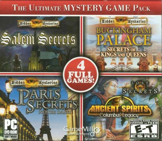 Hidden Mysteries: 4 Game Pack