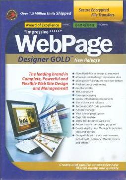 WebPage Designer Gold