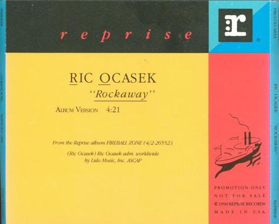 Ric Ocasek: Rockaway Promo