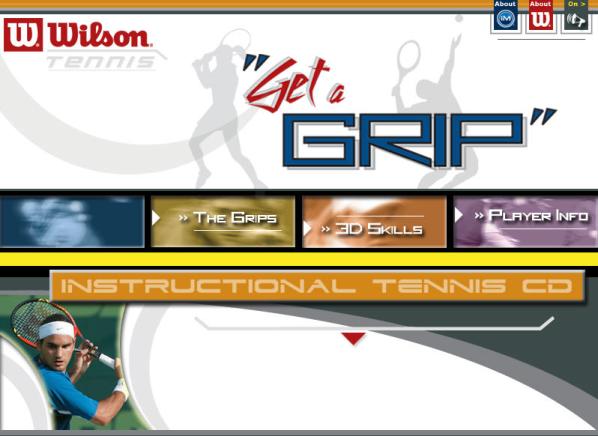 Wilson: Get A Grip Instructional Tennis CD