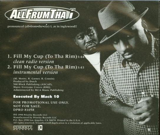 Allfrumtha I: Fill My Cup (To Tha Rim) Promo