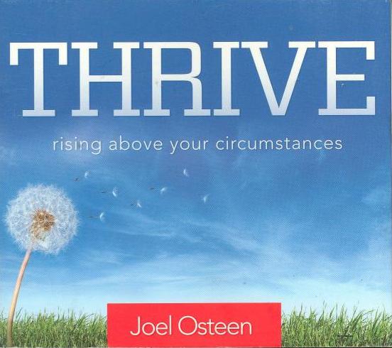 Joel Osteen: Thrive: Rising Above Your Circumstances w/ Artwork