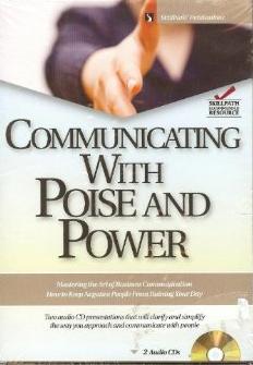 Communicating With Poise And Power w/ Artwork