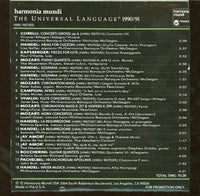 Harmonia Mundi: The Universal Language 1990/91 Promo