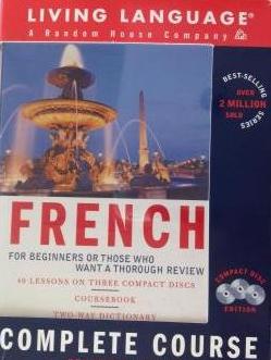 French: Complete Course: The Basics w/ Coursebook, Dictionary, & 3 CDs - NeverDieMedia