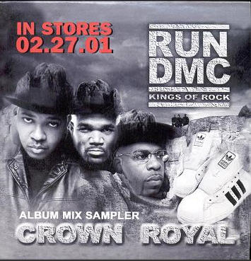 Run DMC: Crown Royal Album Mix Sampler Promo w/ Artwork