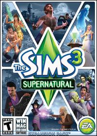 The Sims: Supernatural 3 w/ Manual