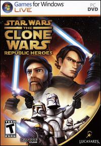 Star Wars The Clone Wars: Republic Heroes w/ Manual