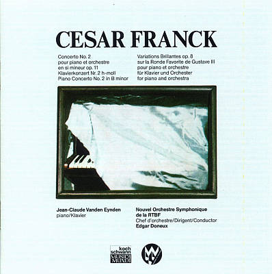 Cesar Franck: Concerto No. 2 w/ Artwork