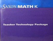 Saxon Math K: Teacher Technology Package