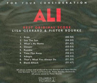 For Your Consideration: Ali: Best Original Score Promo w/ Artwork