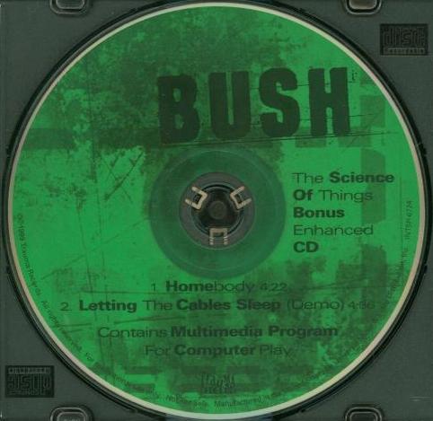 Bush: The Science Of Things: Bonus Enhanced CD Promo