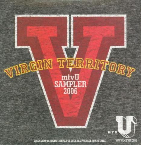 Virgin Territory mtvU Sampler 2006 Promo w/ Artwork