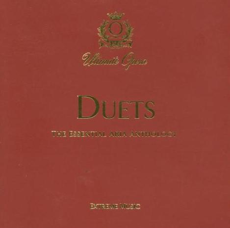 Ultimate Opera Duets: The Essential Aria Anthology Professional Use Only Promo w/ Artwork