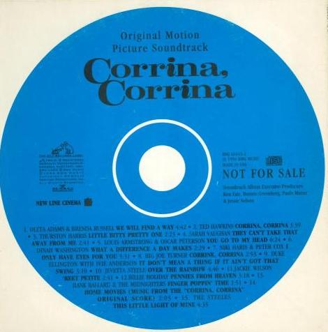 Corrina, Corrina Original Motion Picture Soundtrack Promo w/ Artwork