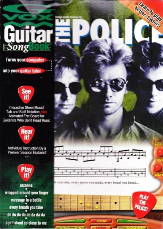 Guitar SongBook: The Police w/ Manual