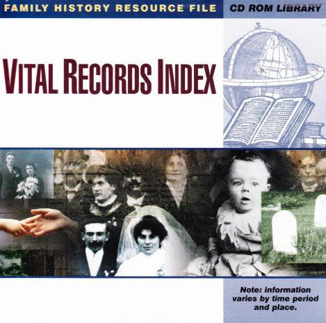 Family History Resource File: Vital Records Index British Isles