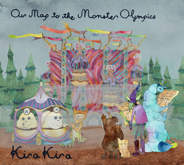 Kira Kira: Our Map To The Monster Olympics w/ Artwork