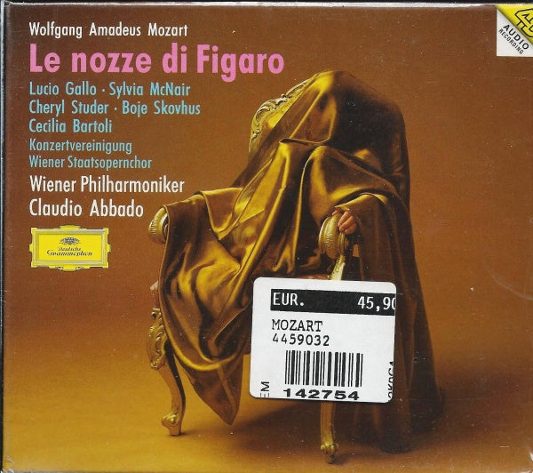 Wolfgang Amadeus Mozart: Le Nozze Di Figaro Germany Import w/ Artwork