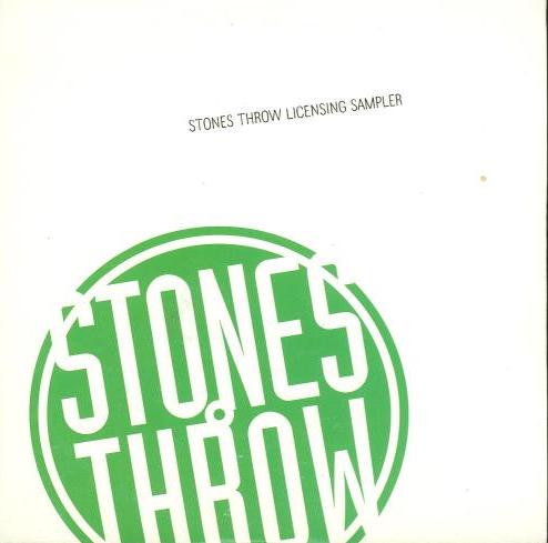 Stones Throw Licensing Sampler Promo w/ Artwork