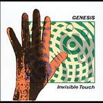 Genesis: Invisible Touch Japan Press w/ Artwork
