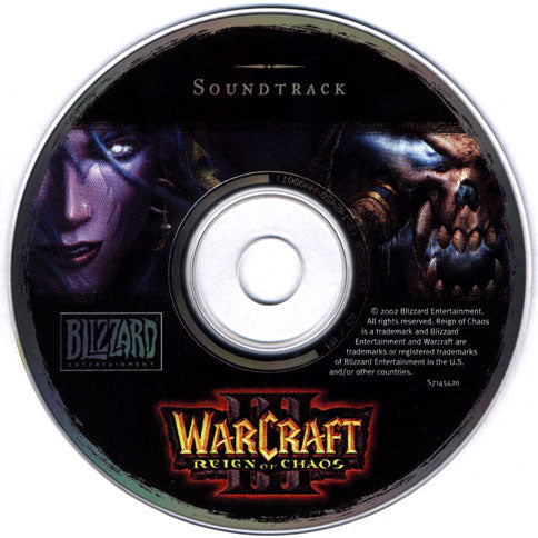 WarCraft: Reign Of Chaos 3 Soundtrack, No Artwork