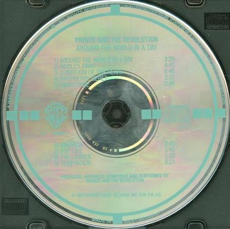Prince And The Revolution: Around The World In A Day West Germany Import