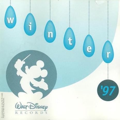 Walt Disney Records: Winter '97 Promo w/ Artwork