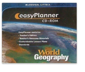McDougal Littell World Geography: EasyPlanner 2