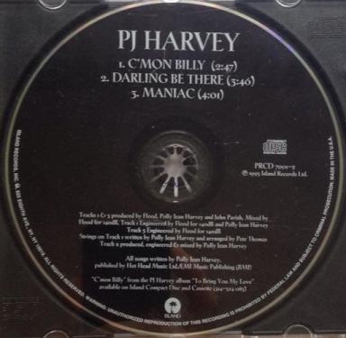 PJ Harvey: C'Mon Billy Promo