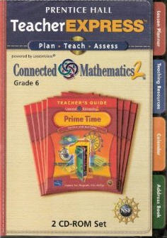 Prentice Hall Connected Mathematics: TeacherExpress 2 Grade 6 w/ Manual