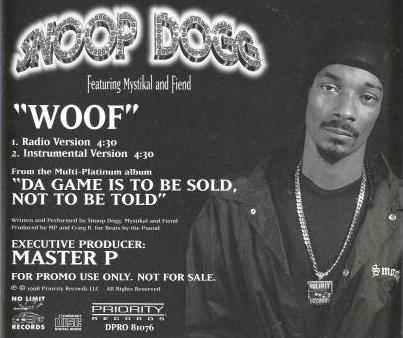 Snoop Dogg: Woof Promo