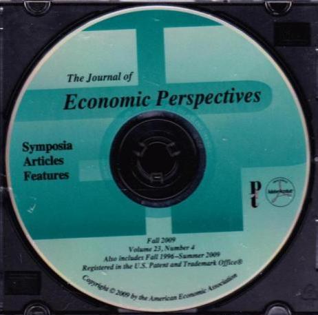 The Journal Of Economic Perspectives Fall 2009