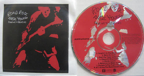 Neil Young: Road Rock: Friends & Relatives Album Advance Promo w/ Sticker