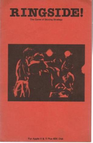 Ringside! The Game Of Boxing Strategy Game Manual Only