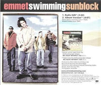 Emmet Swimming: Sunblock Promo w/ Artwork
