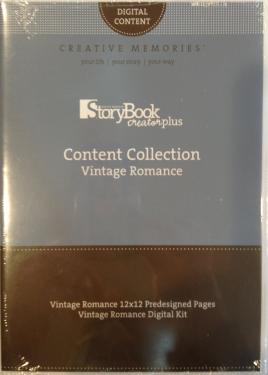 Creative Memories Storybook Creator Plus: Content Collection: Vintage Romance