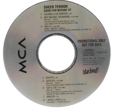 Sheer Terror: Good For Nuthin EP Promo