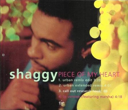 Shaggy: Piece Of My Heart DPRO-12722 Promo