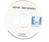 Mos Def...Most Definitely Promo