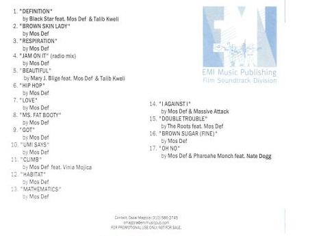 Mos Def...Most Definitely Promo