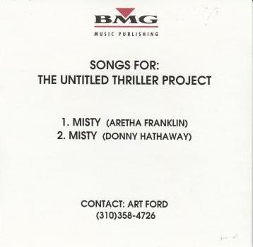 Songs For The Untitled Thriller Project Promo w/ Artwork - NeverDieMedia