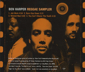 Ben Harper: Reggae Sampler Promo - NeverDieMedia