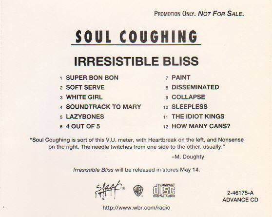 Soul Coughing: Irresistible Bliss Promo