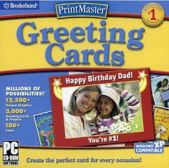 PrintMaster Greeting Cards