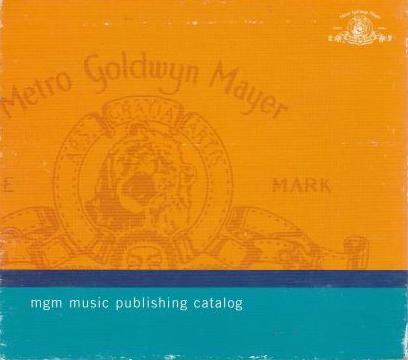 MGM Music Publishing Catalog Promo w/ Artwork