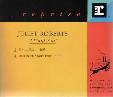 Juliet Roberts: I Want You Promo